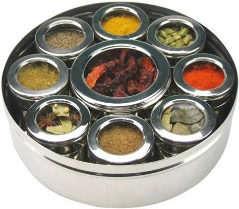 stainless steel masala dabba